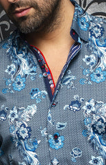 Chemise | RIVERA, Light blue - AU NOIR