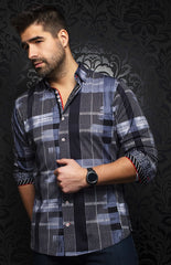 Chemise | RUBICON, Black - AU NOIR