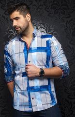 Chemise | RUBICON, White - AU NOIR