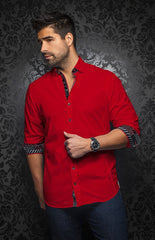 Chemise | SEVGI, Red - AU NOIR