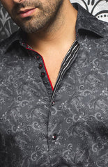 Chemise | TAKASHI, Black - AU NOIR