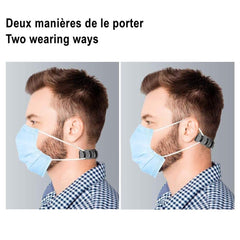 Crochet d'Extension pour masque - AU NOIR