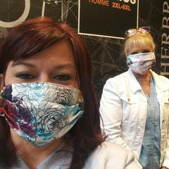 Masque AN75-VINCENT, white multi - AUNOIR