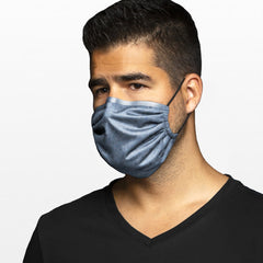 Masque ANHBRD mat floral navy - AU NOIR
