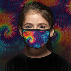 Masque ECO tie dye multi - AU NOIR