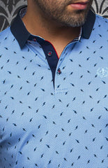 Polo | BYRON, Light blue - AU NOIR