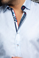 Shirt | Milan Light Blue - AUNOIR