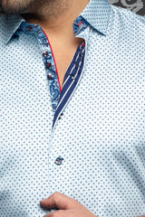 Short-Sleeve Shirt | Wexler Light Blue - AUNOIR