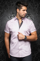 Short-Sleeve Shirt | Wexler Pink - AUNOIR